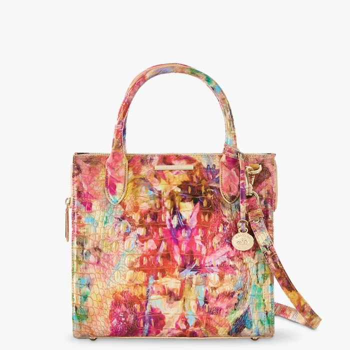 Women Brahmin Satchels Small Caroline Happy Hour Melbourne