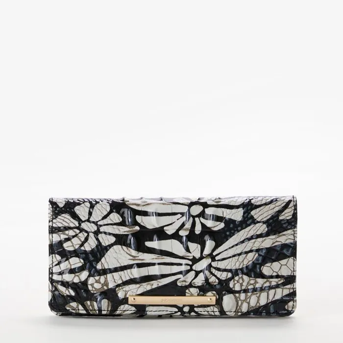 Women Brahmin Wallets and Wristlets Ady Wallet Daisy Batik Melbourne