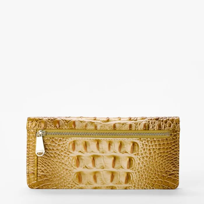 Women Brahmin Wallets and Wristlets Ady Wallet Golden Rod Ombre Melbourne