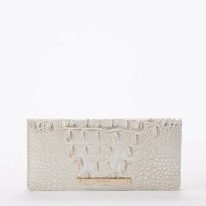 Women Brahmin Wallets and Wristlets Ady Wallet Ivory Dream Melbourne