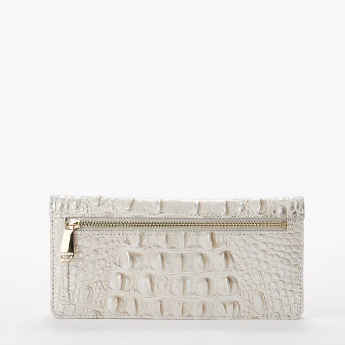 Women Brahmin Wallets and Wristlets Ady Wallet Ivory Dream Melbourne