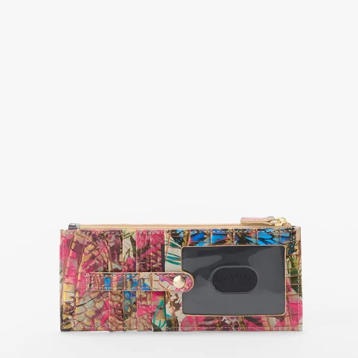Women Brahmin Wallets and Wristlets Credit Card Wallet Mariposa Melbourne
