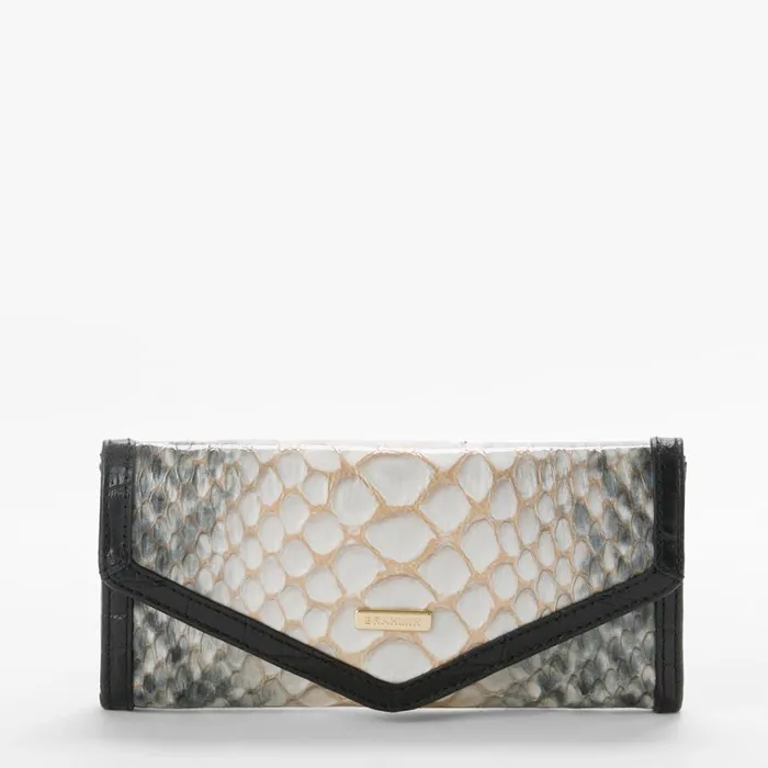 Women Brahmin Wallets and Wristlets Veronica Black Rockaway