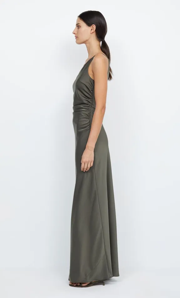 Women Bridesmaids Bec Bridge ETERNITY ASYM MAXI DRESS Dark Willow