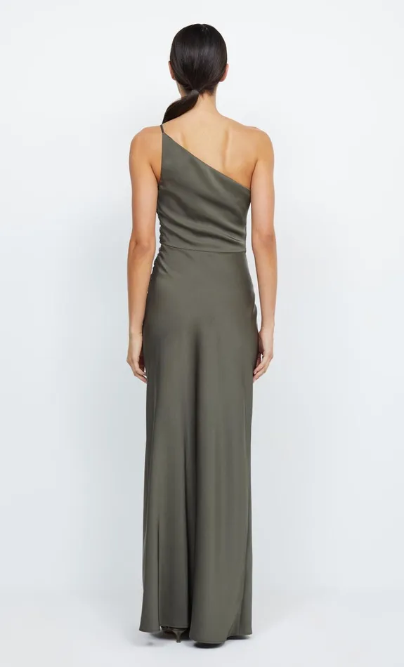 Women Bridesmaids Bec Bridge ETERNITY ASYM MAXI DRESS Dark Willow