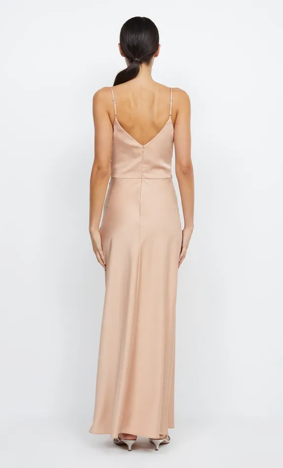 Women Bridesmaids Bec Bridge ETERNITY V MAXI DRESS Rose Gold