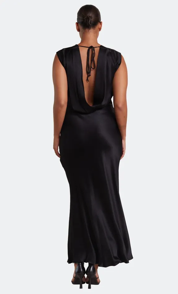 Women Bridesmaids Bec Bridge MOON DANCE MAXI DRESS Black