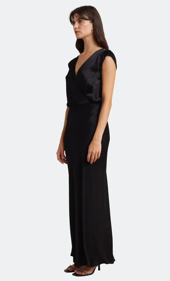 Women Bridesmaids Bec Bridge MOON DANCE MAXI DRESS Black