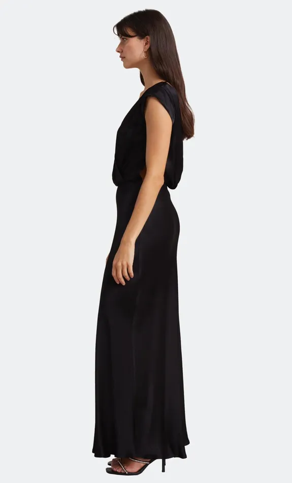 Women Bridesmaids Bec Bridge MOON DANCE MAXI DRESS Black