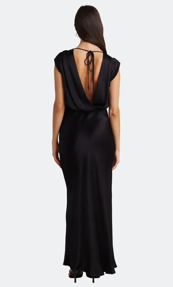 Women Bridesmaids Bec Bridge MOON DANCE MAXI DRESS Black