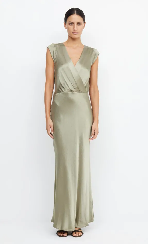 Women Bridesmaids Bec Bridge MOON DANCE MAXI DRESS Sage
