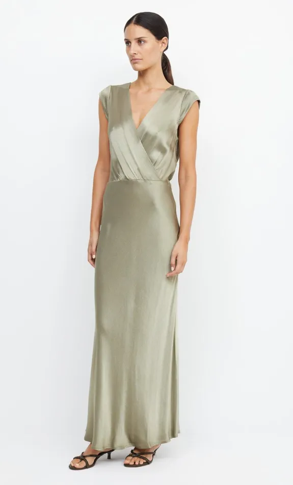 Women Bridesmaids Bec Bridge MOON DANCE MAXI DRESS Sage