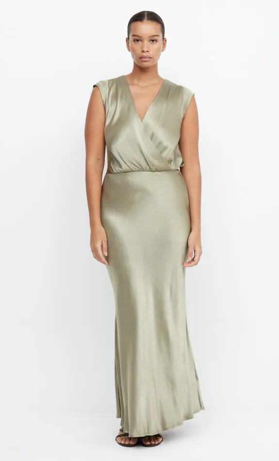Women Bridesmaids Bec Bridge MOON DANCE MAXI DRESS Sage