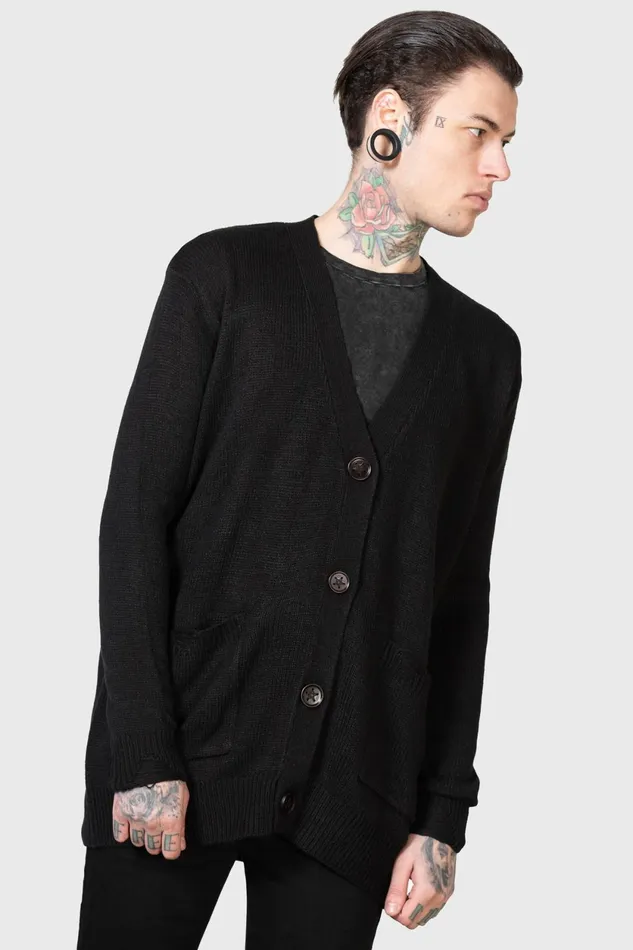 Women Cardigans Killstar Next Regret Knit Cardigan