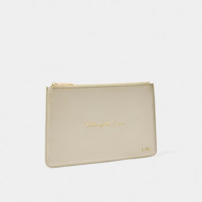 Women Clutch Bags and Pouches Katie Loxton Mother Of The Groom039 Bridal Sentiment Pouch 8211 Clutch Bag