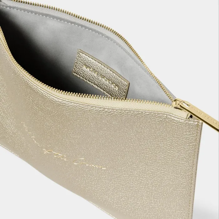 Women Clutch Bags and Pouches Katie Loxton Mother Of The Groom039 Bridal Sentiment Pouch 8211 Clutch Bag