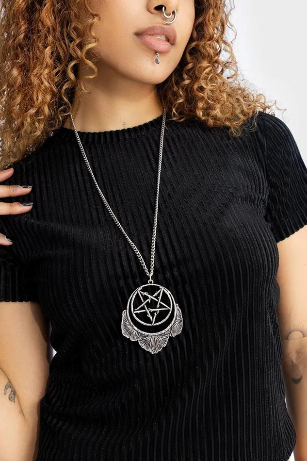 Women Crop Killstar Lunisolar Top