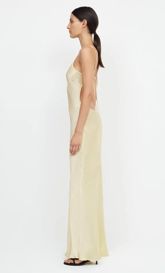 Women Dresses Bec Bridge CEDAR CITY MAXI DRESS Ice Yellow