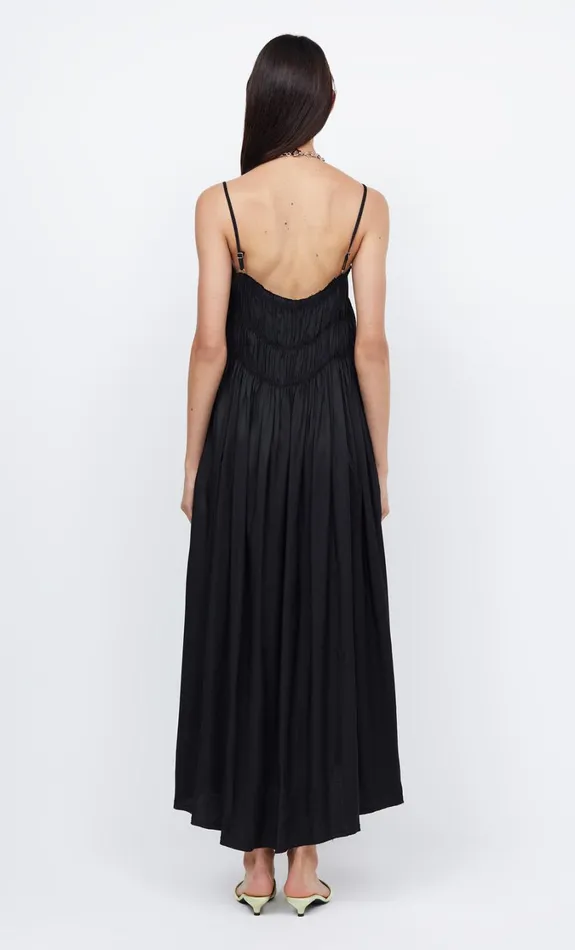 Women Dresses Bec Bridge DALI MAXI SHIFT DRESS Black
