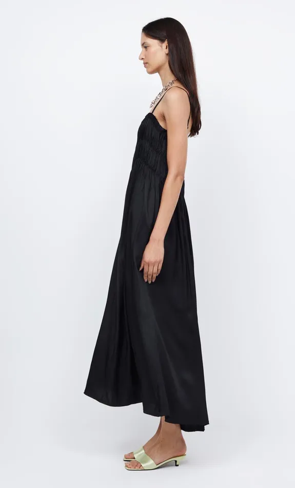 Women Dresses Bec Bridge DALI MAXI SHIFT DRESS Black