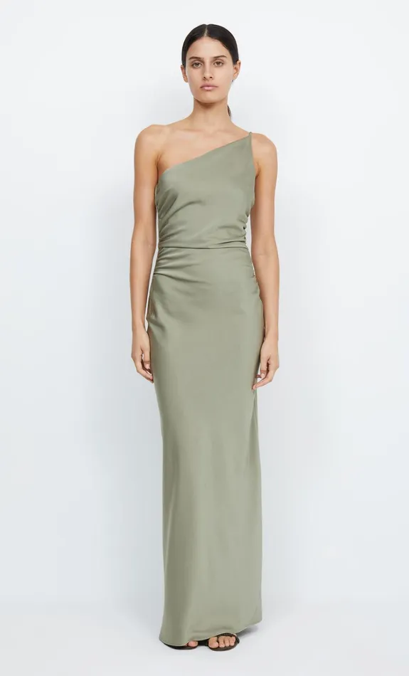Women Dresses Bec Bridge ETERNITY ASYM MAXI DRESS Sage