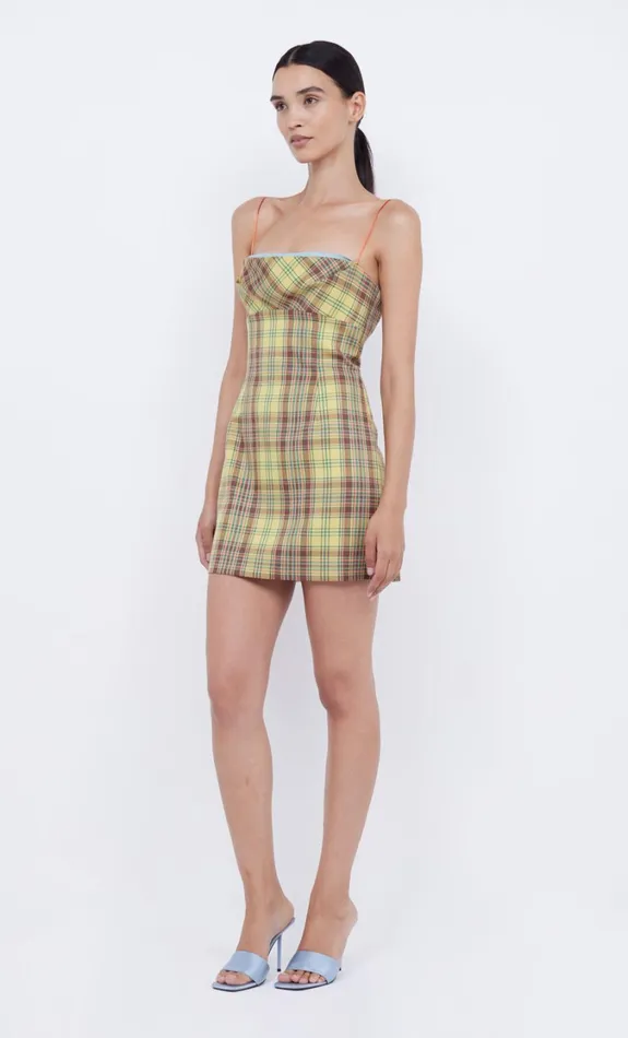 Women Dresses Bec Bridge FARIDA MINI DRESS Citrus Sorbet