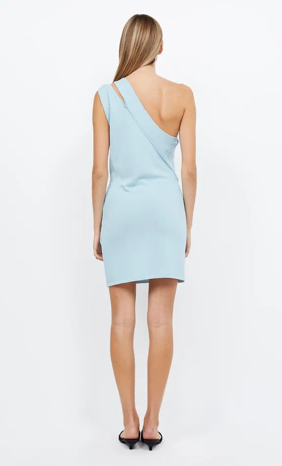 Women Dresses Bec Bridge MIRA ASYM KNIT MINI DRESS Seafoam
