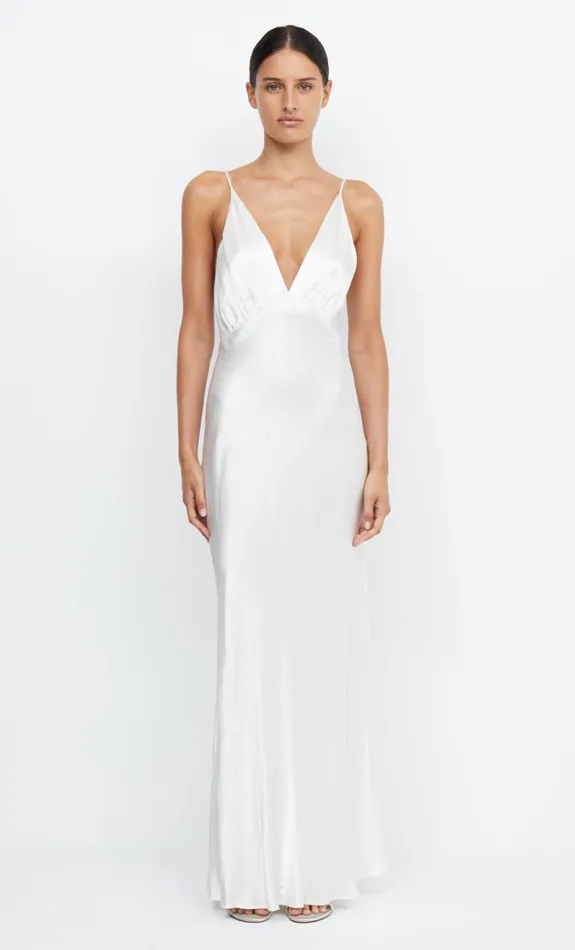 Women Dresses Bec Bridge MOON DANCE V MAXI DRESS Ivory