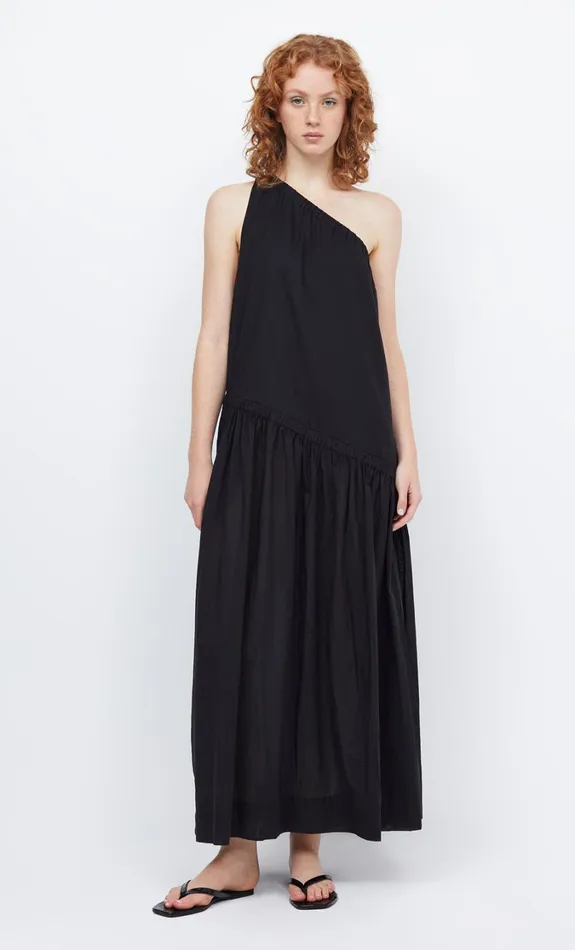 Women Dresses Bec Bridge PALMER ASYM MAXI DRESS Black
