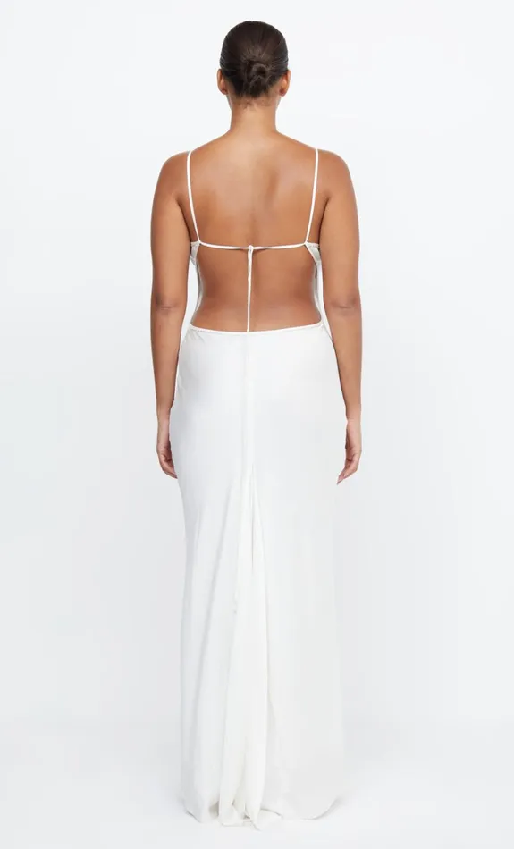 Women Dresses Bec Bridge PARADISE BEADED MAXI DRESS Ivory