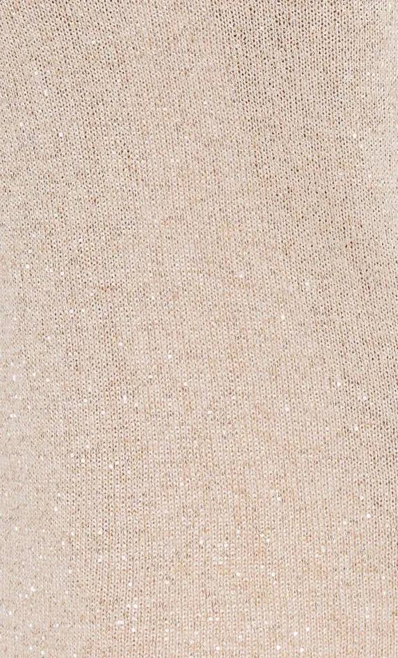 Women Dresses Bec Bridge SADIE SEQUIN KNIT SLIP DRESS Gold
