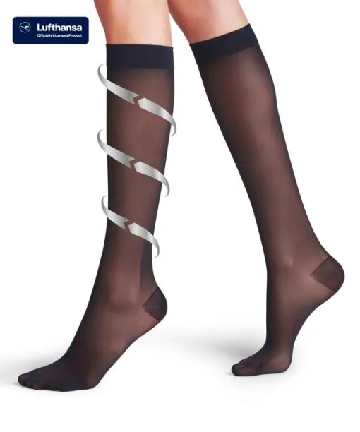 Women Energize 30 DEN Women Kneehigh Socks Marine FALKE Functionals