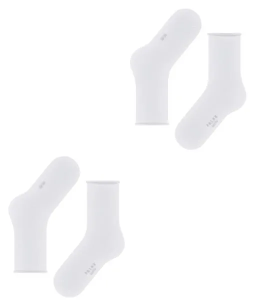 Women Happy 2Pack Women Socks White FALKE Socks