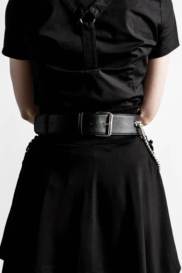 Women Harnesses and Belts Killstar Hope To Die Cross Belt