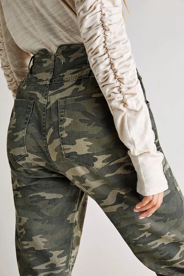 Women HighRise Jeans Free People OneTeaspoon Pioneer Skinny Jeans Camo