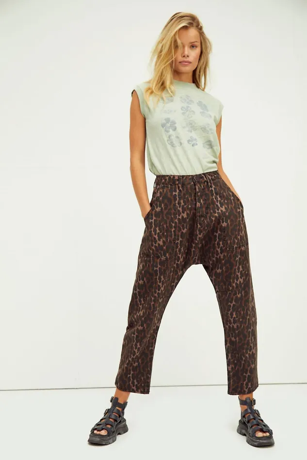 Women HighRise Jeans Free People OneTeaspoon Printed Sinners Jeans Bronze Leopard Women HighRise Jeans Free People OneTeaspoon Printed Sinners Jeans Bronze Leopard