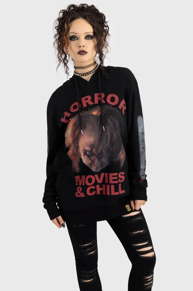Women Hoodies Killstar Farewell Pal Hoodie