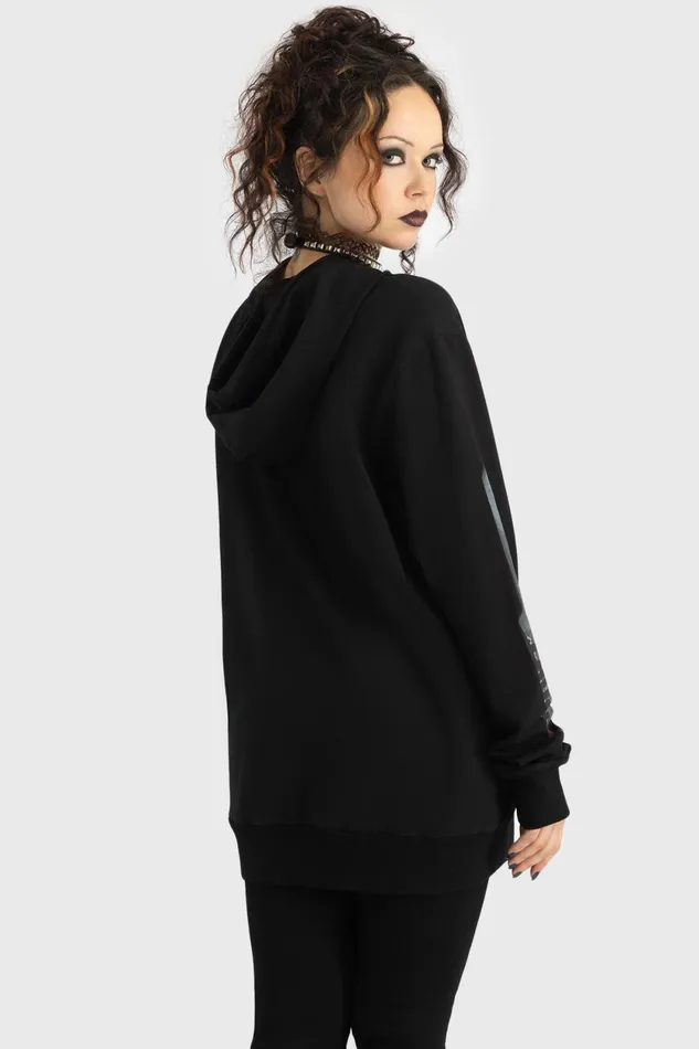 Women Hoodies Killstar Farewell Pal Hoodie