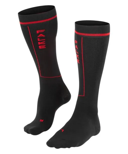 Women Impulse Running Women Kneehigh Socks Health Black FALKE Compression Socks