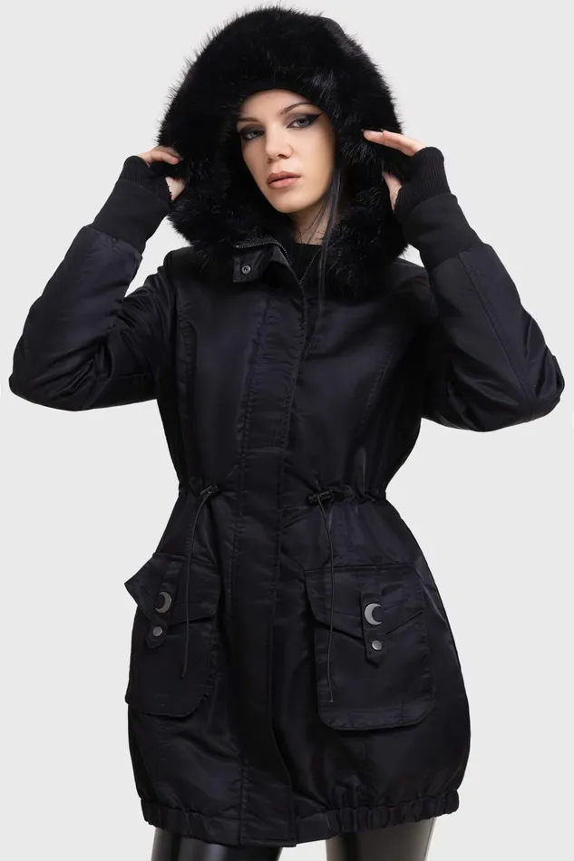 Women Jackets and Coats Killstar Lunar Eclipse Parka Jacket