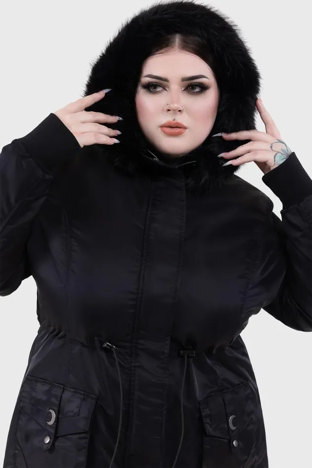 Women Jackets and Coats Killstar Lunar Eclipse Parka Jacket