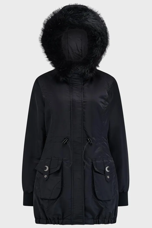 Women Jackets and Coats Killstar Lunar Eclipse Parka Jacket