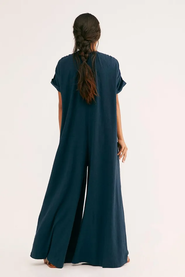Women Jumpsuits Free People My Go To Jumper High Tide