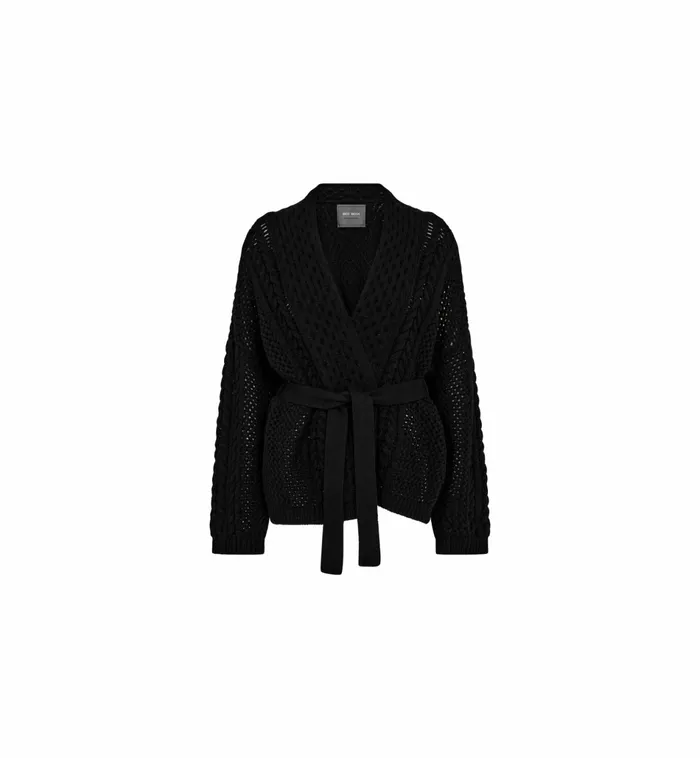 Women Knits MOS MOSH MMErsa Knit Cardigan Black