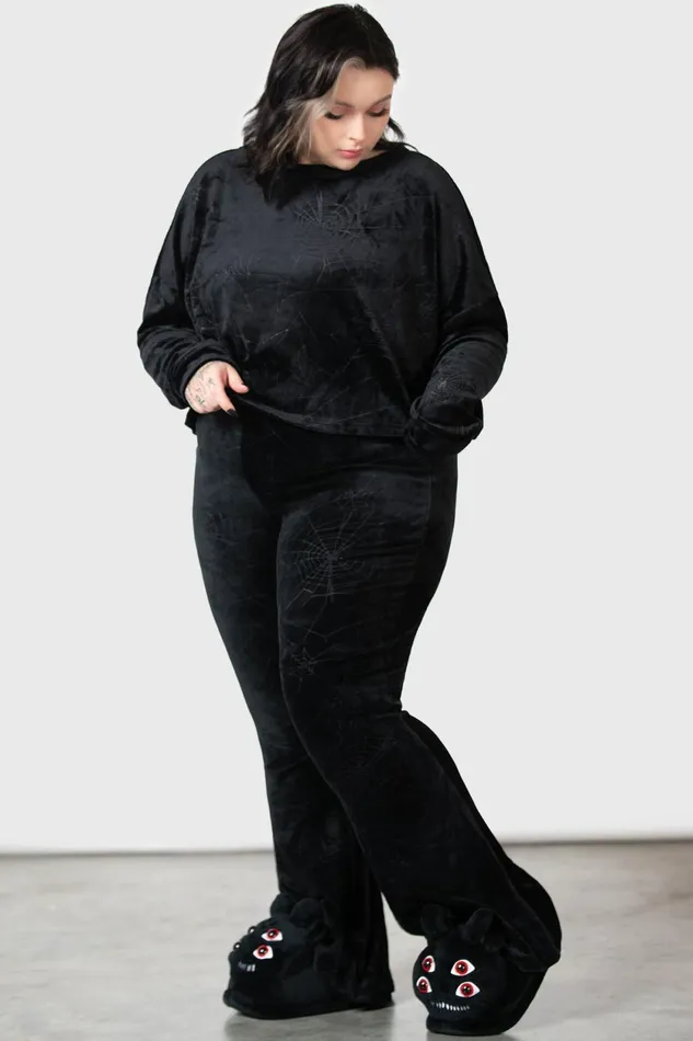 Women Loungewear Killstar Lulluspider Flares