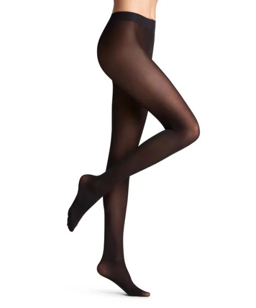 Women Matt Deluxe 30 DEN Women Tights Black FALKE Tights and Leggings