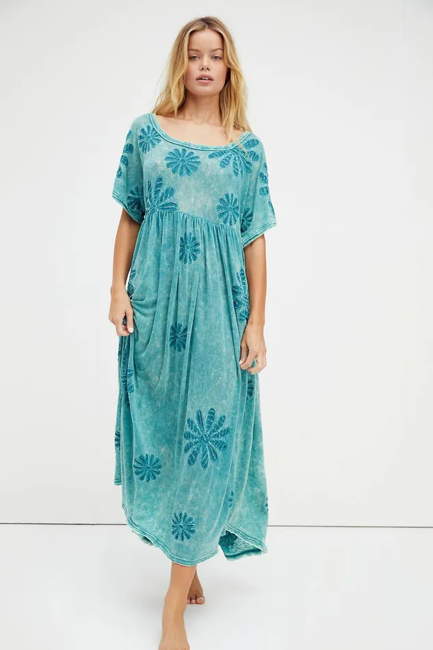 Women Maxi Dresses Free People Blooming Tee Dress Mountain Majesty