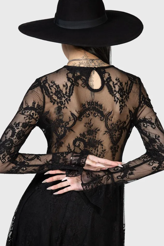 Women Maxi Killstar Shadow Figure Maxi Dress