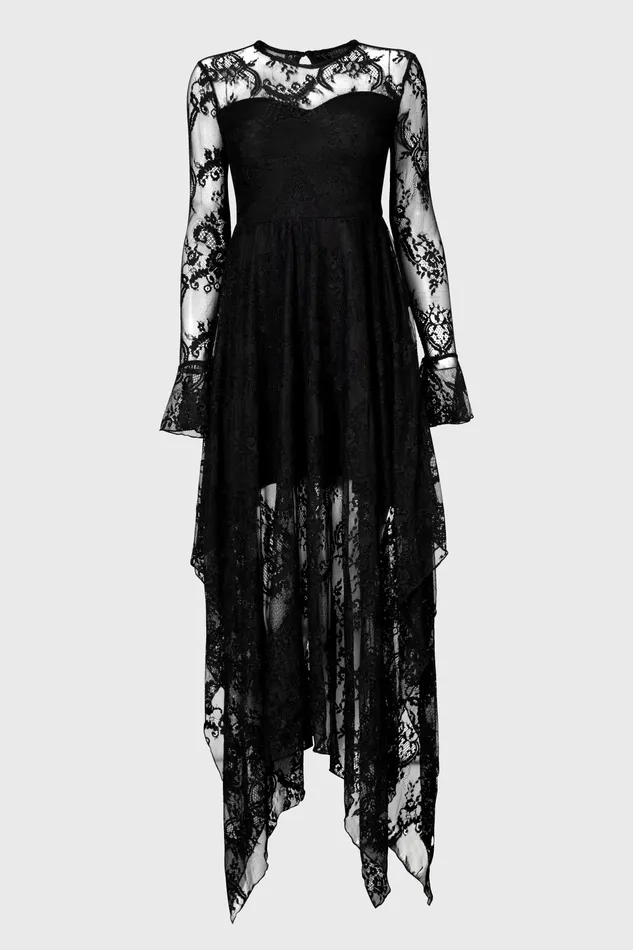 Women Maxi Killstar Shadow Figure Maxi Dress