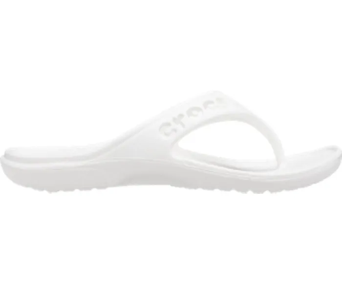 WomenMen Baya Flip White Crocs Sandals